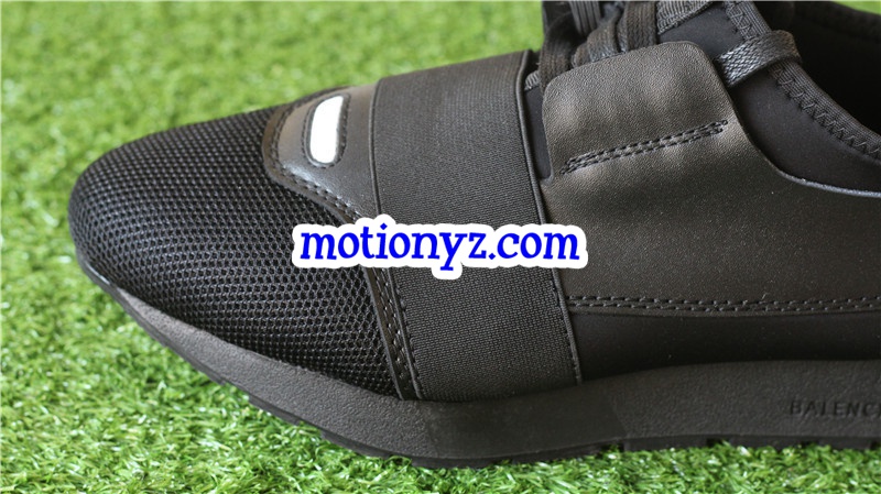 Balenciaga Race Runner Trainers All Black